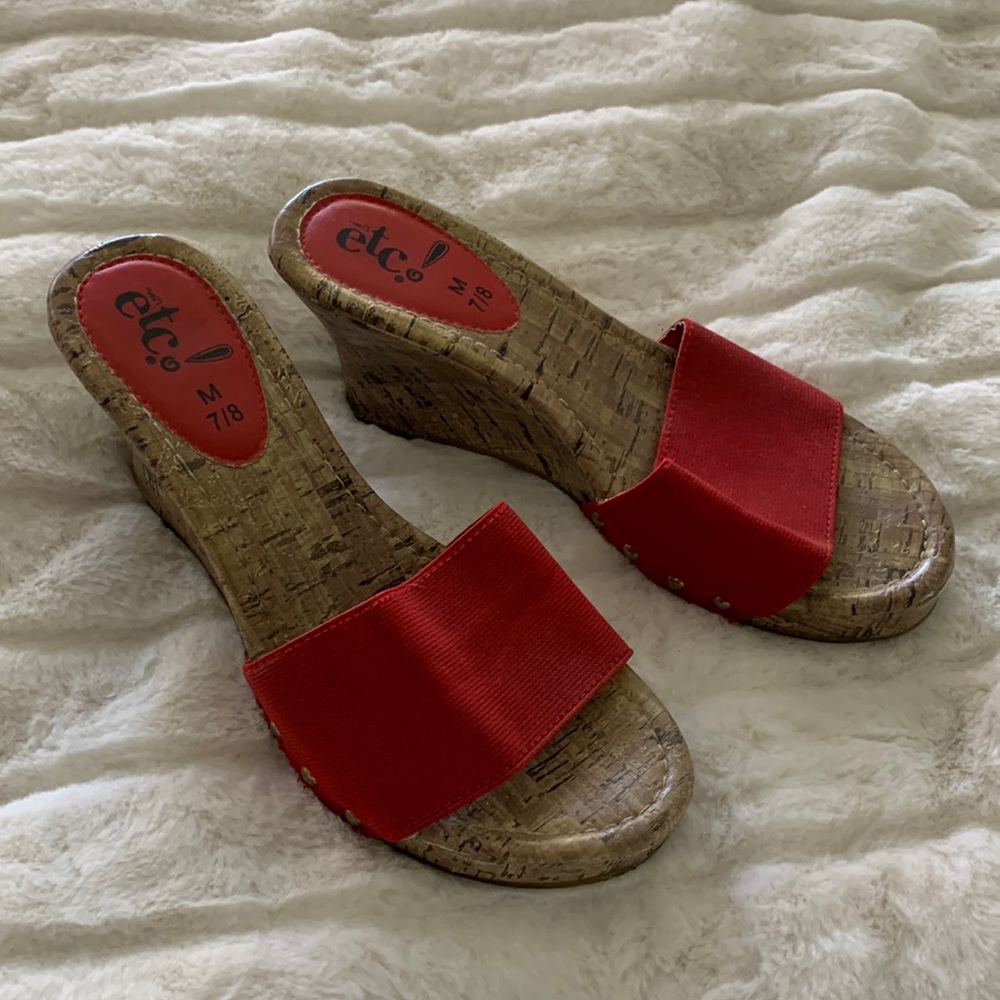 Red Wedges♥️ - Picture 1 of 4